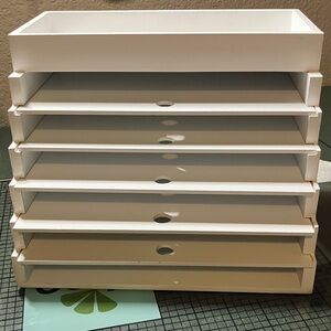 Hobby Lobby wooden storage